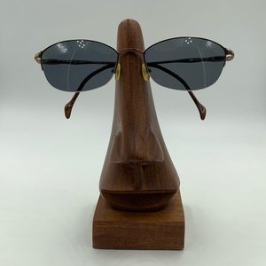 Stepper SI3031 Bronze Oval Half Rim Sunglasses